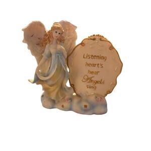 Heritage House "Listening Heart's" Angel Figurine Vintage Collectible Decor